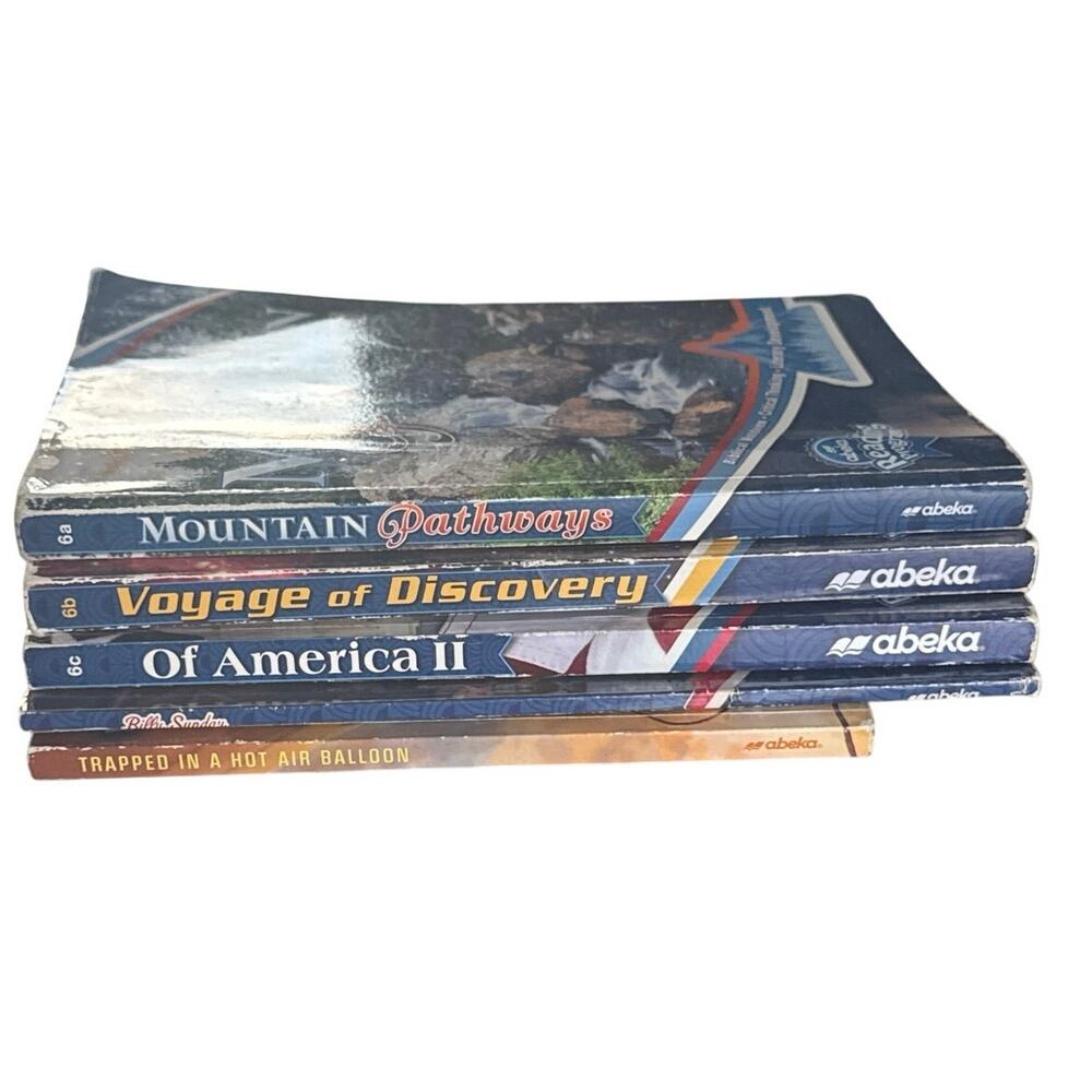 Abeka 6th Grade Homeschool Curriculum Reading History Literature Book Lot - Picture 5 of 6